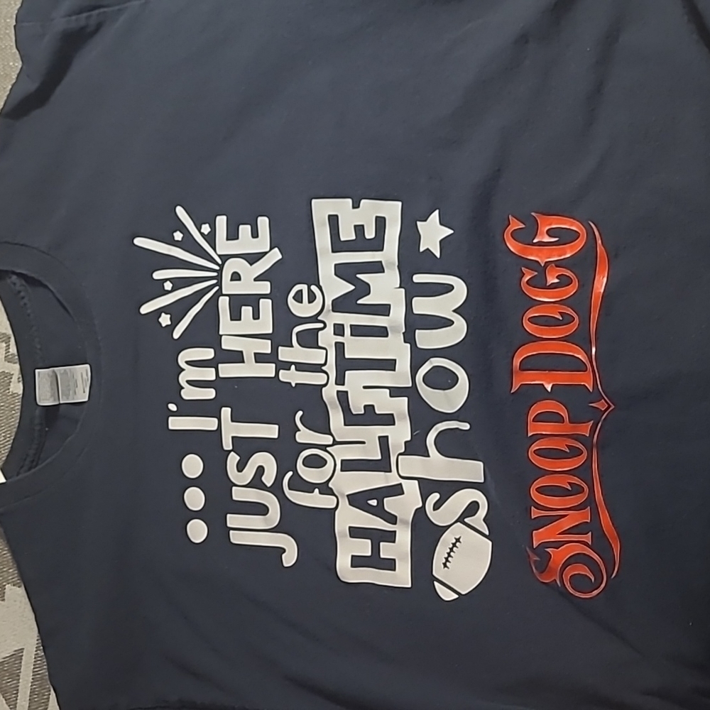 Snoop Dogg Halftime show t-shirt L